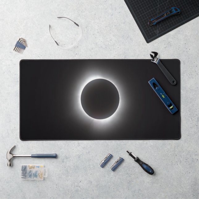 Total Solar Eclipse Desk Mat (Workstation)