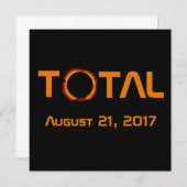 Total Solar Eclipse Event (Front/Back)