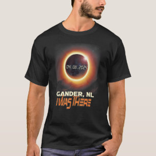 Total Solar Eclipse Gander Newfoundland Canada T-Shirt