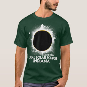 Total Solar Eclipse Indiana 2024 American Totality T-Shirt