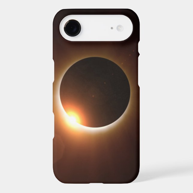 Total Solar Eclipse Iphone Case (Back)