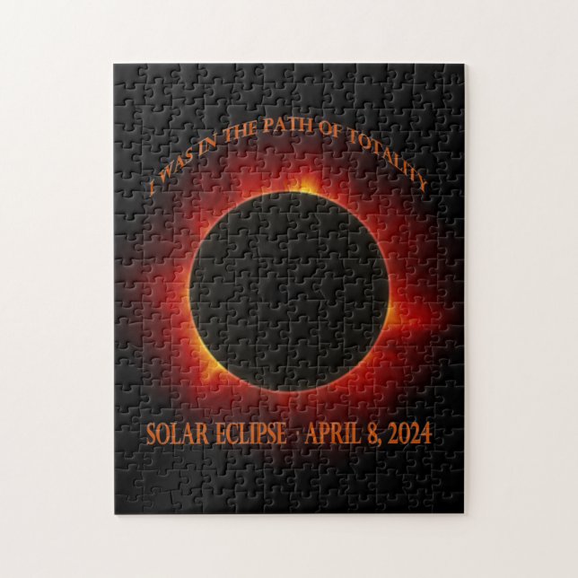 Total Solar Eclipse Jigsaw Puzzle (Vertical)