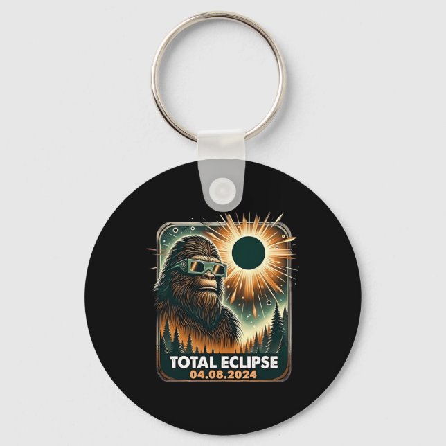 Total Solar Eclipse  Keychain (Front)