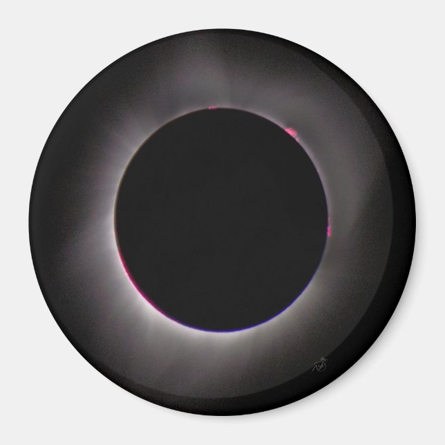 Total Solar Eclipse Magnet (Front)