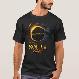 Total Solar Eclipse March 29 2025 Commemorative  C T-Shirt