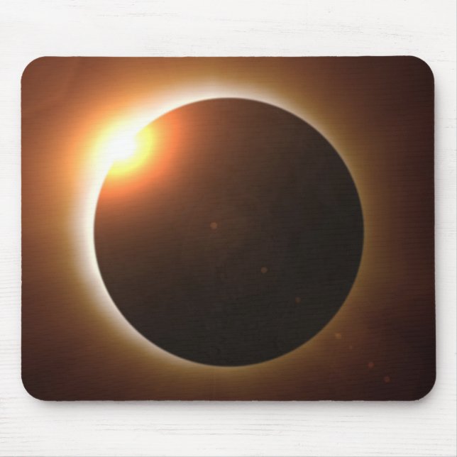 Total Solar Eclipse Mouse Pad (Front)
