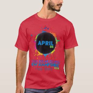 Total Solar Eclipse New Hampshire 2024 Colorful To T-Shirt