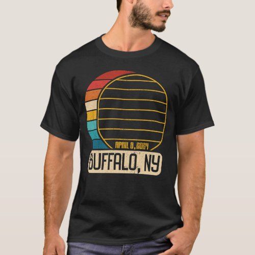 Total Solar Eclipse New York Buffalo April 28 2024 T_Shirt