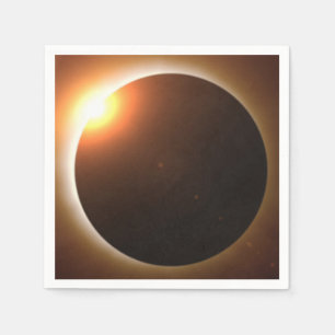 Total Solar Eclipse Paper Napkins