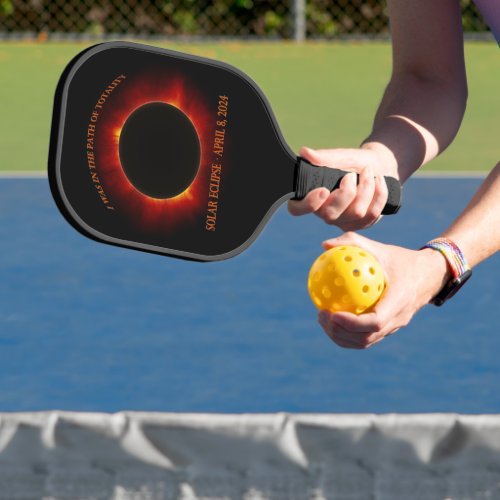 Total Solar Eclipse Pickleball Paddle