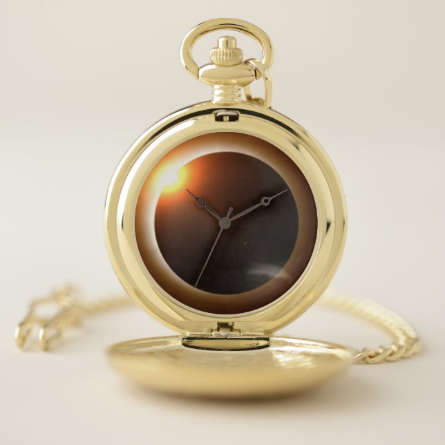 Total Solar Eclipse Pocket Watch (Inside)