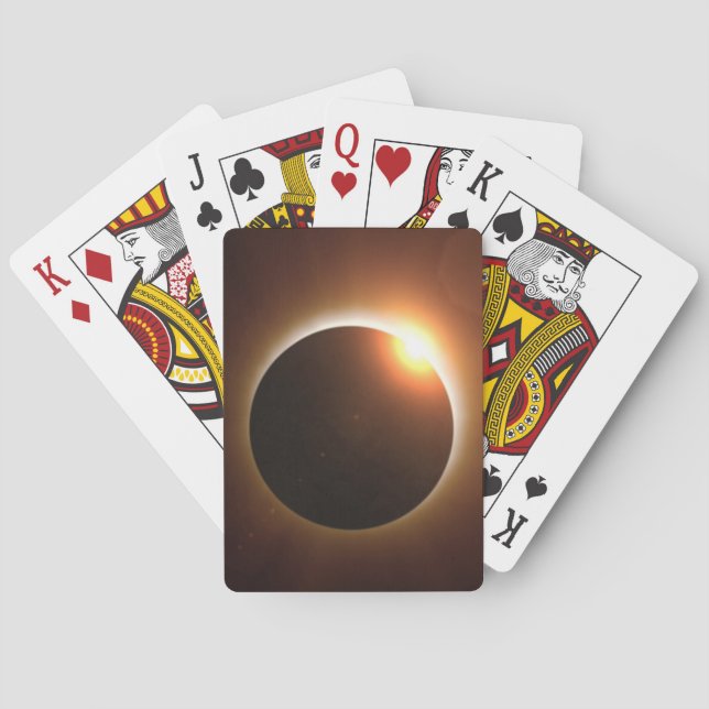 Total Solar Eclipse Poker Cards (Back)