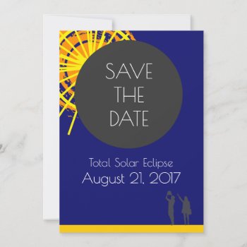 Total Solar Eclipse Save The Date by DigitalSolutions2u at Zazzle