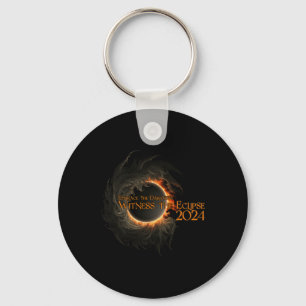Total Solar Eclipse Shirt April 8 Embrace The Dark Keychain