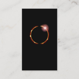 Total Solar Eclipse Sun 8th April 2024 Business Card