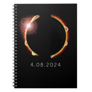 Total Solar Eclipse Sun 8th April 2024 Notebook
