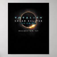 Total Solar Eclipse Totality Rochester New York