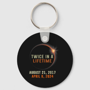 Total Solar Eclipse Twice In A Lifetime 2024 Solar Keychain