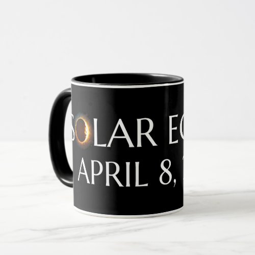 Total Solar Eclipse USA April 8 2024 Mug