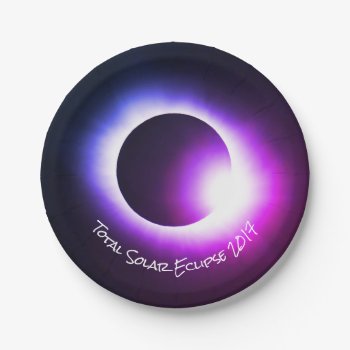 Total Solar Usa Eclipse 2017 Paper Plates by Omtastic at Zazzle