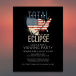 Total Total Solar Eclipse USA Map Viewing Party Invitation Postcard<br><div class="desc">🎉 Join the cosmic fiesta with our fun Total Solar Eclipse viewing Party Invitation postcard🌞🌚 Immerse yourself in the enchanting vibes of the celestial dance happening over Mexico, North America, Canada, and beyond on April 8, 2024! . 🌍🌌 🌑 This stellar invitation depicts a beautifully distressed map of the United...</div>