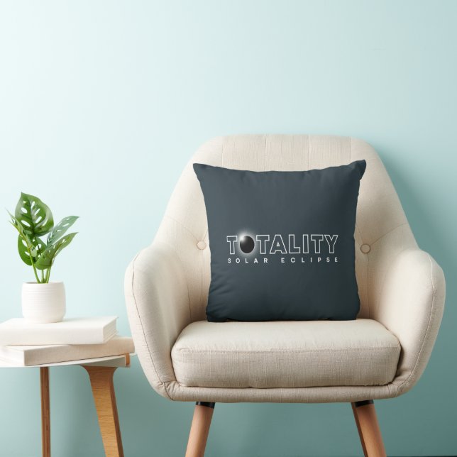 Totality Eclipse |  Throw Pillow (Chair)