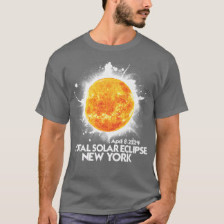 Totality New York 2024 Total Solar Eclipse America T-Shirt