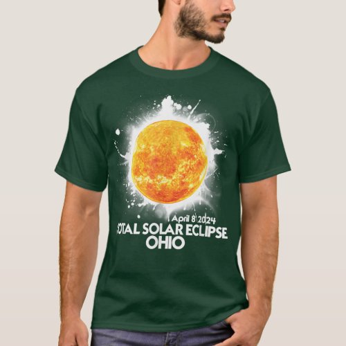 Totality OHIO 2024 Total Solar Eclipse T_Shirt