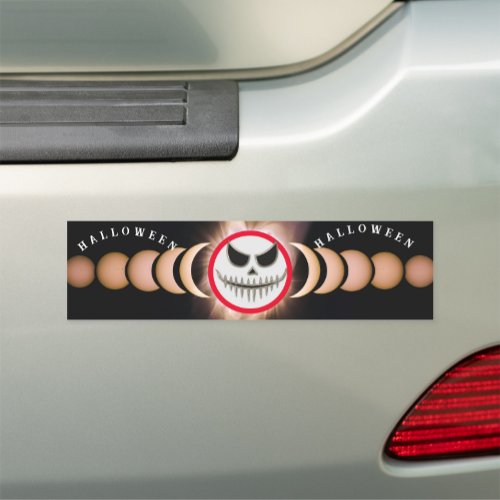 Totality on Wheels halloween Car Magnet Car Magnet