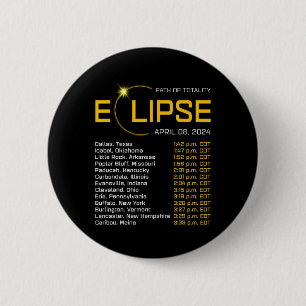 Totality Path 2024 Eclipse Map Total Eclipse Astro Button