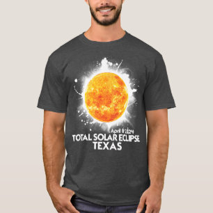 Totality TEXAS 2024 Total Solar Eclipse America T-Shirt