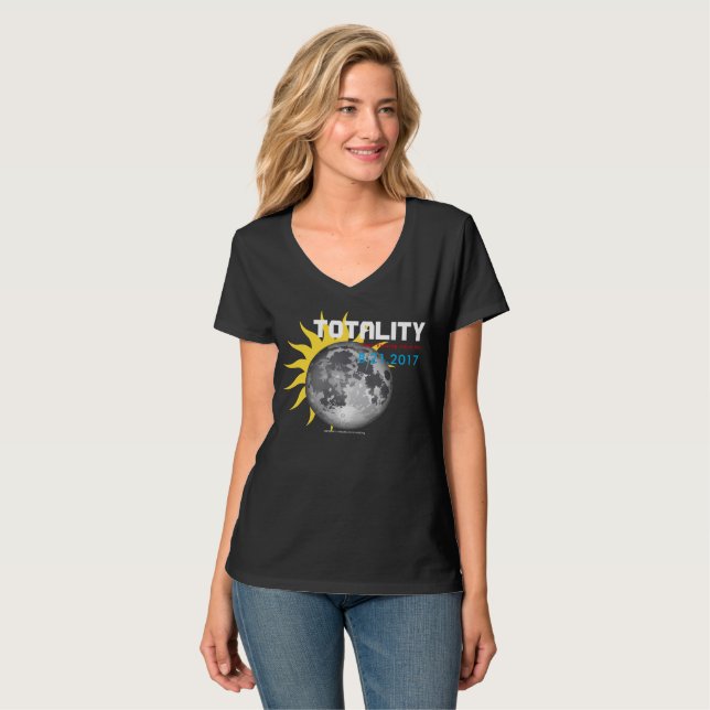 "Totality" Total Eclipse 2017 Commemorative Shirt (Front Full)