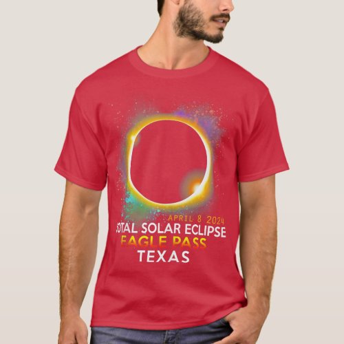 Totality Total Solar Eclipse April 8 2024 Eagle Pa T_Shirt