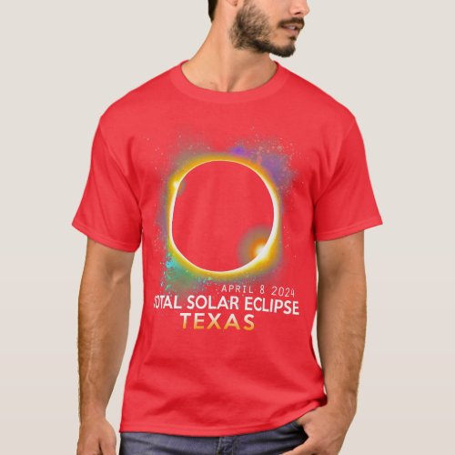 Totality Total Solar Eclipse April 8 2024 Texas  T_Shirt