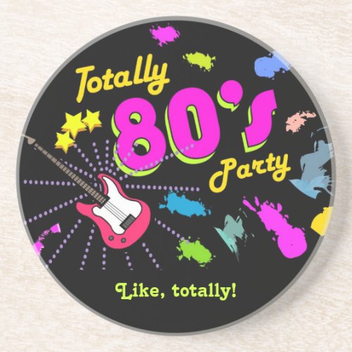 Totally 80s Party Coasters