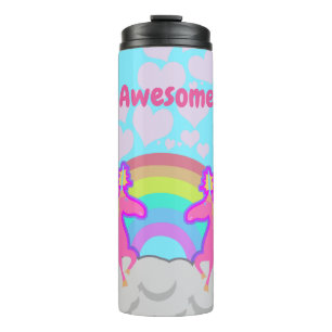 Totally 80s Unicorn Thermal Tumbler