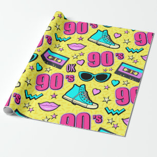 Totally 90’s! Patterned Wrapping Paper