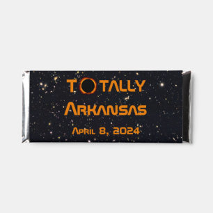 Totally Arkansas 2024 Solar Eclipse Hershey Bar Favors