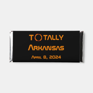 Totally Arkansas 2024 Solar Eclipse Hershey Bar Favors