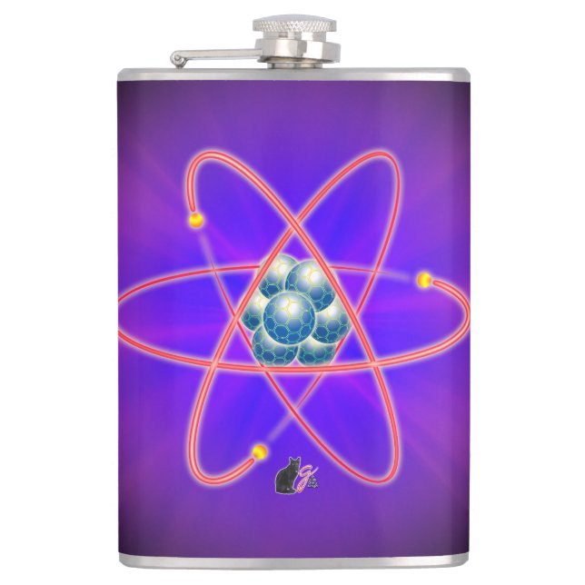 Totally Atomic Flask (Front)