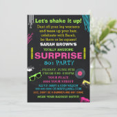 totally awesome 80s party invitation (Standing Front)