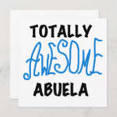 Totally Awesome Abuela Blue Tshirts and GIfts (Front/Back)