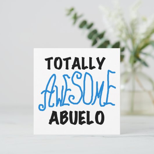 Totally Awesome Abuelo Tshirts and Gifts (Standing Front)