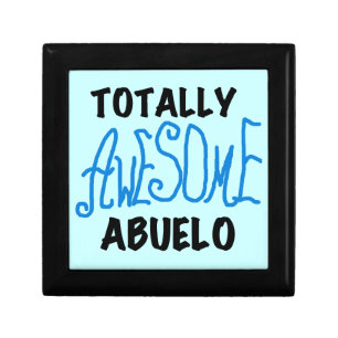 Totally Awesome Abuelo Tshirts and Gifts Jewelry Box
