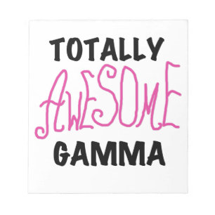 Totally Awesome Gamma Pink Gifts Notepad