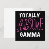 Totally Awesome Gamma Pink Tshirts and Gifts (Front/Back)