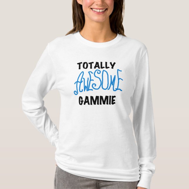 Totally Awesome Gammie Blue Tshirts and Gifts (Front)