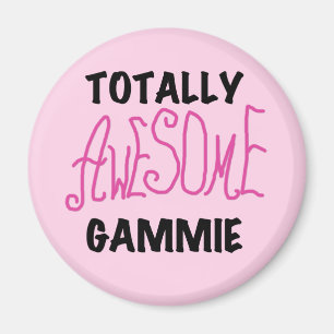 Totally Awesome Gammie Pink T-shirts and Gifts Magnet
