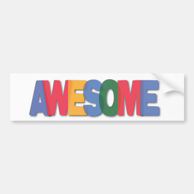 Totally Awesome Gifts Bumper Sticker (Front)