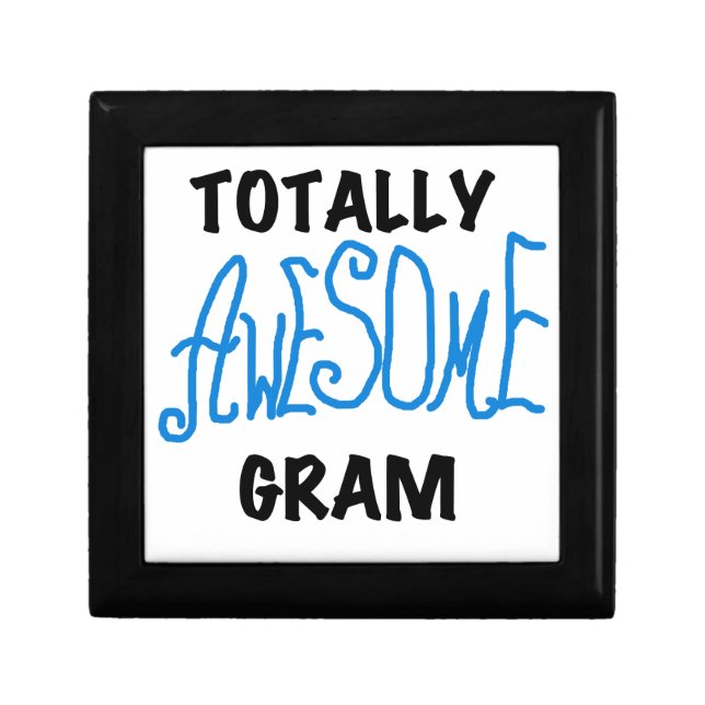 Totally Awesome Gram Blue Gifts Gift Box (Front)
